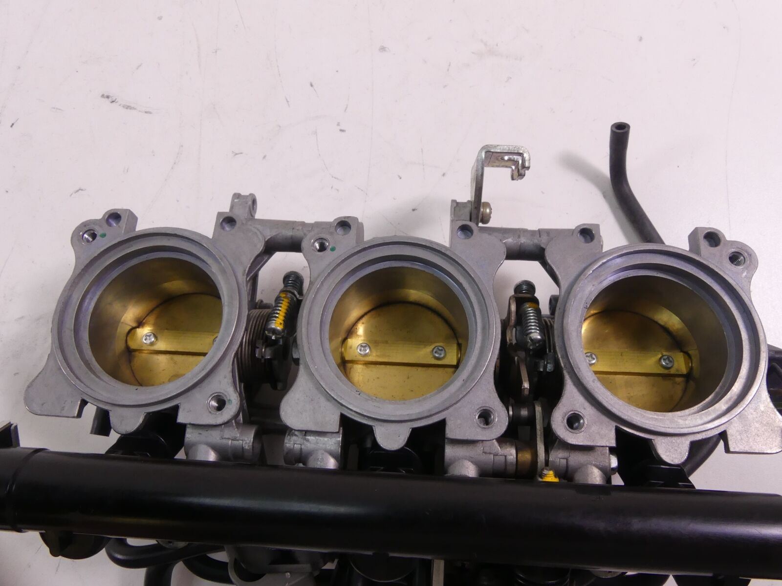 2014 Triumph Tiger 800 ABS Throttle Bodies Keihin Fuel Injection T1243800 {{ shop.shopifyCountryName }} - Mototech271