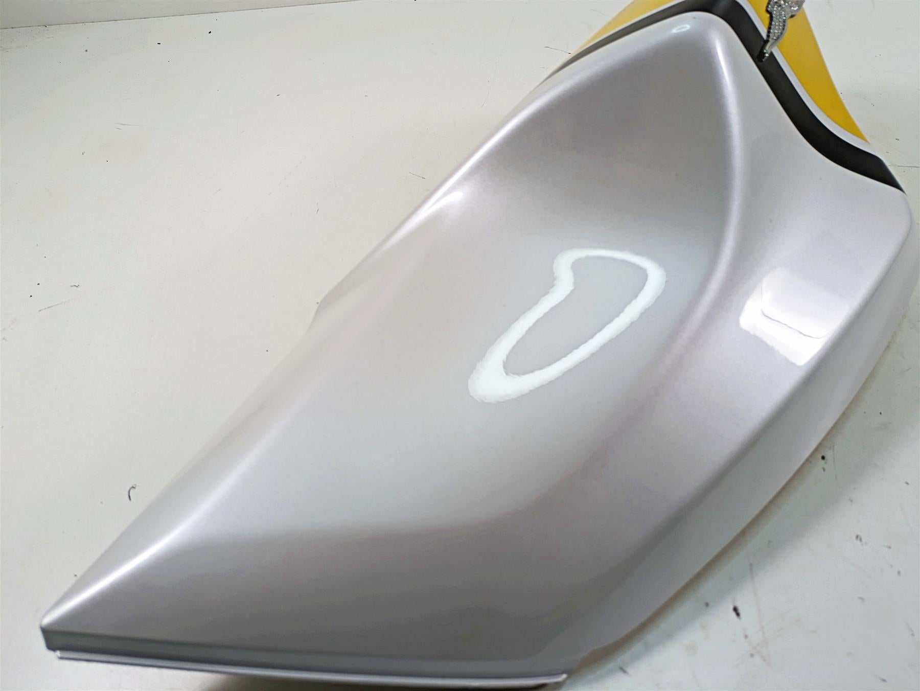 2020 Moto Guzzi V85 TT Adventure Left Tank Cover Yellow Sahara 2H003246000Z1 {{ shop.shopifyCountryName }} - Mototech271