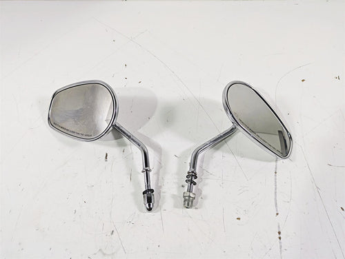 2015 Harley FXDL Dyna Low Rider Chrome Rear View Mirror Set 91840-03B 91845-03B | Mototech271