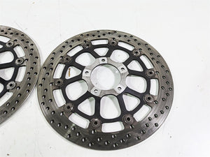 2009 Ducati Monster 1100 S Front Brake Rotor Disc Set 49240851A | Mototech271