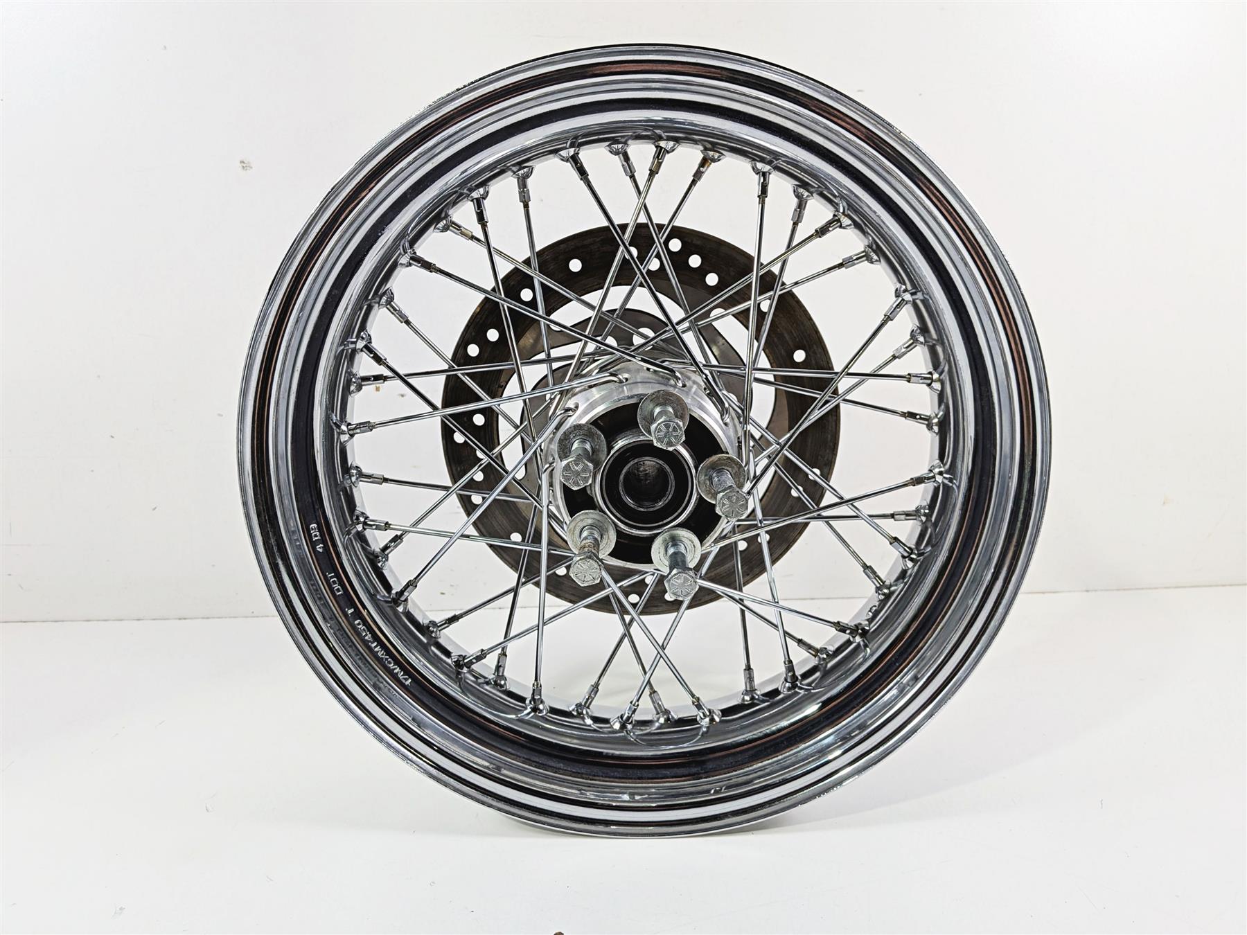 2006 Harley Davidson Dyna FXDBI Street Bob 17x4.5 Rear Wheel Rim -Read 40979-06B {{ shop.shopifyCountryName }} - Mototech271