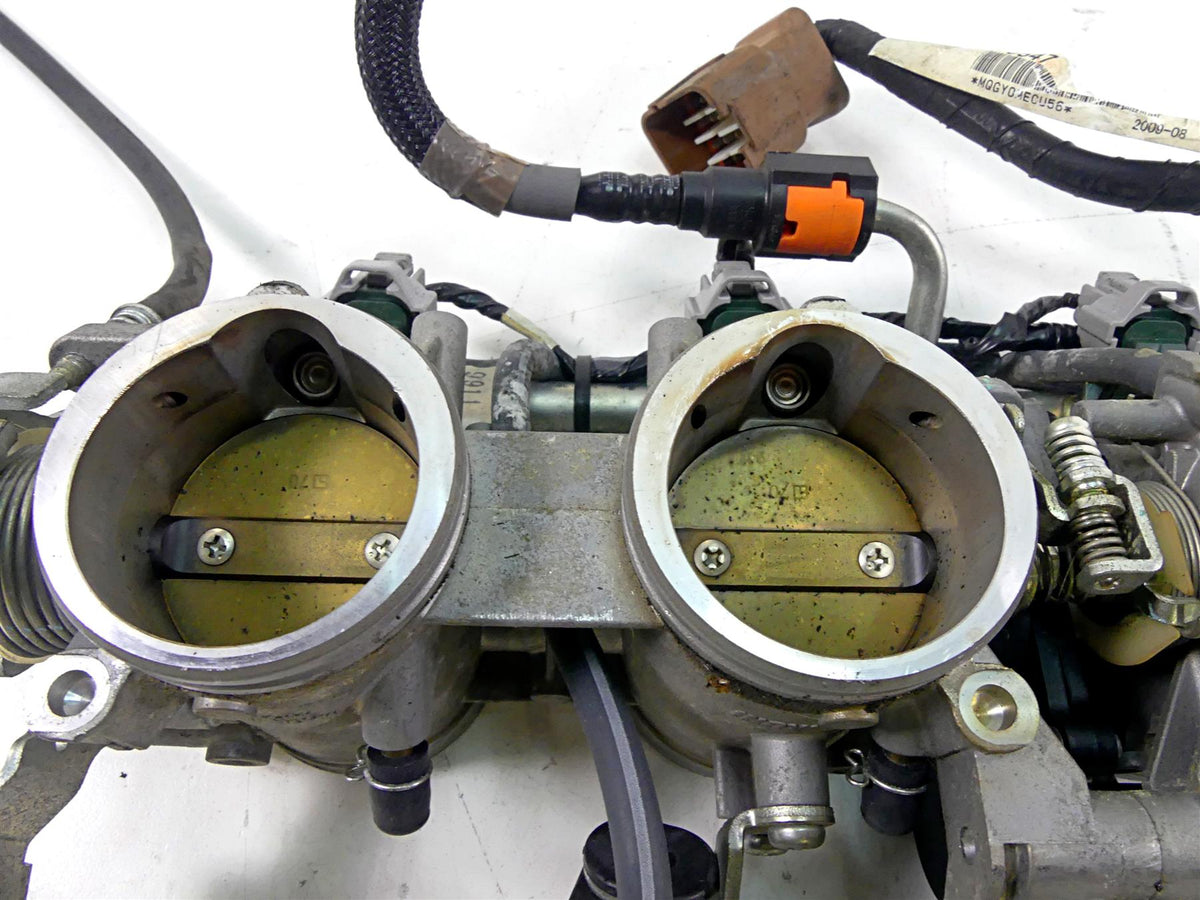 2010 Kawasaki ZX1400 ZX14 R Ninja Throttle Body & Wiring Set 16163-0108 {{ shop.shopifyCountryName }} - Mototech271