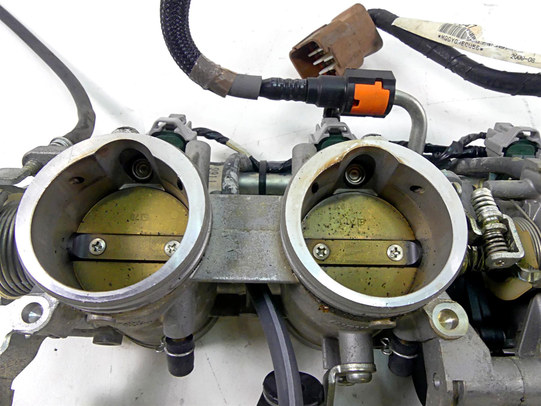 2010 Kawasaki ZX1400 ZX14 R Ninja Throttle Body & Wiring Set 16163-0108 {{ shop.shopifyCountryName }} - Mototech271