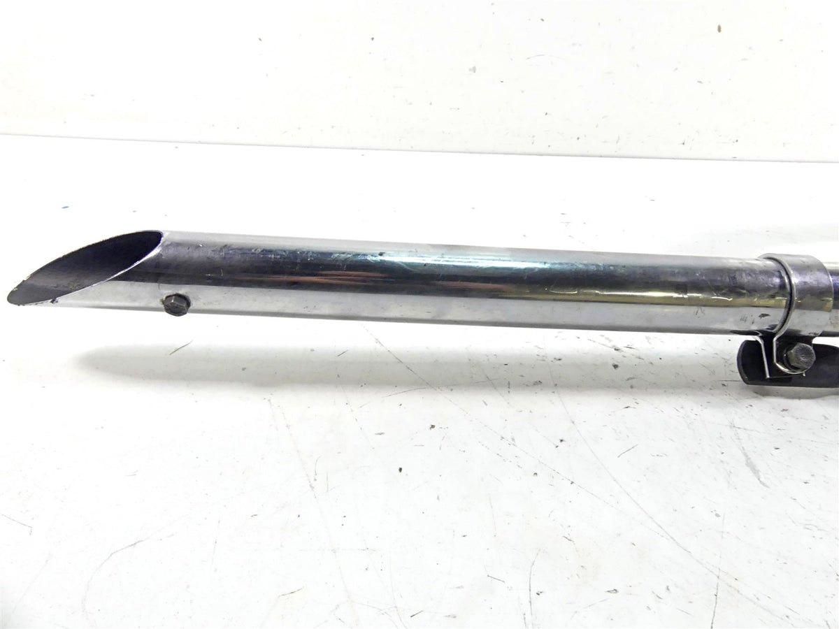 1979 Harley Sportster XLS1000 Roadster Exhaust Drag Pipe System With Baffles {{ shop.shopifyCountryName }} - Mototech271