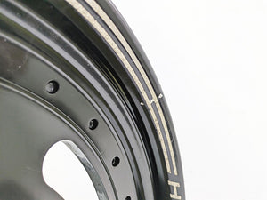 2015 Harley FXDF Dyna Fat Bob Front Wheel Rim Straight 16x3 Black 43300254