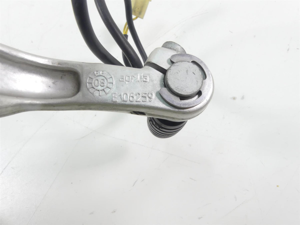 2004 Aprilia RSV 2 1000R Mille Rear Brake Pedal & Mount Bracket E106259 {{ shop.shopifyCountryName }} - Mototech271