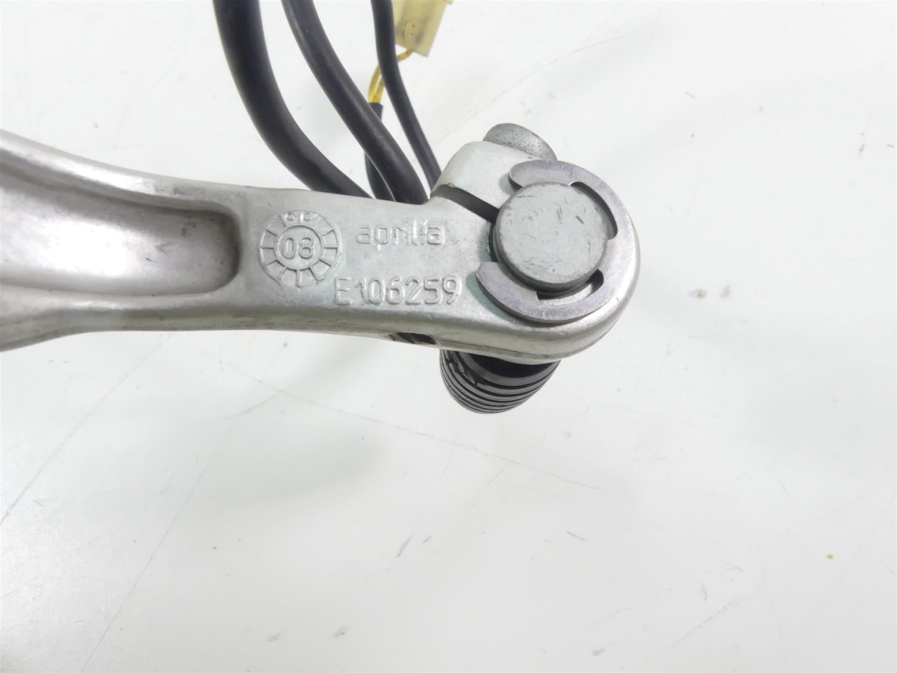 2004 Aprilia RSV 2 1000R Mille Rear Brake Pedal & Mount Bracket E106259 {{ shop.shopifyCountryName }} - Mototech271