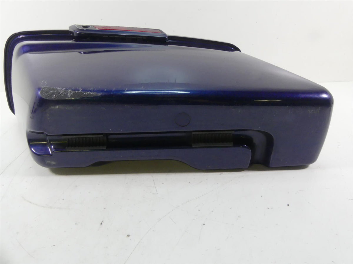 2014 Harley Touring FLHX Street Glide Left Saddlebag Big Blue Pearl 90200414 {{ shop.shopifyCountryName }} - Mototech271