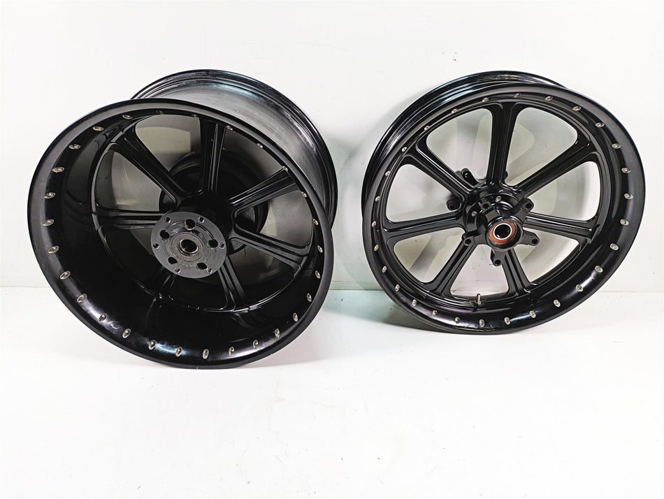 Suzuki M109R VZR1800 Custom Front Rear Straight Wheel Rim Set 19x4.5 18x10 {{ shop.shopifyCountryName }} - Mototech271