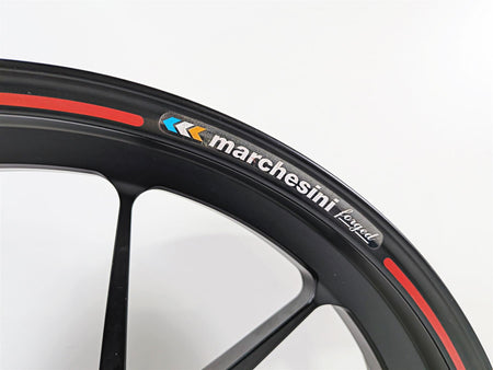 2009 Ducati Hypermotard 1100 S Marchesini Front Wheel Rim 17x3.5 Read 50121151AB-Mototech271