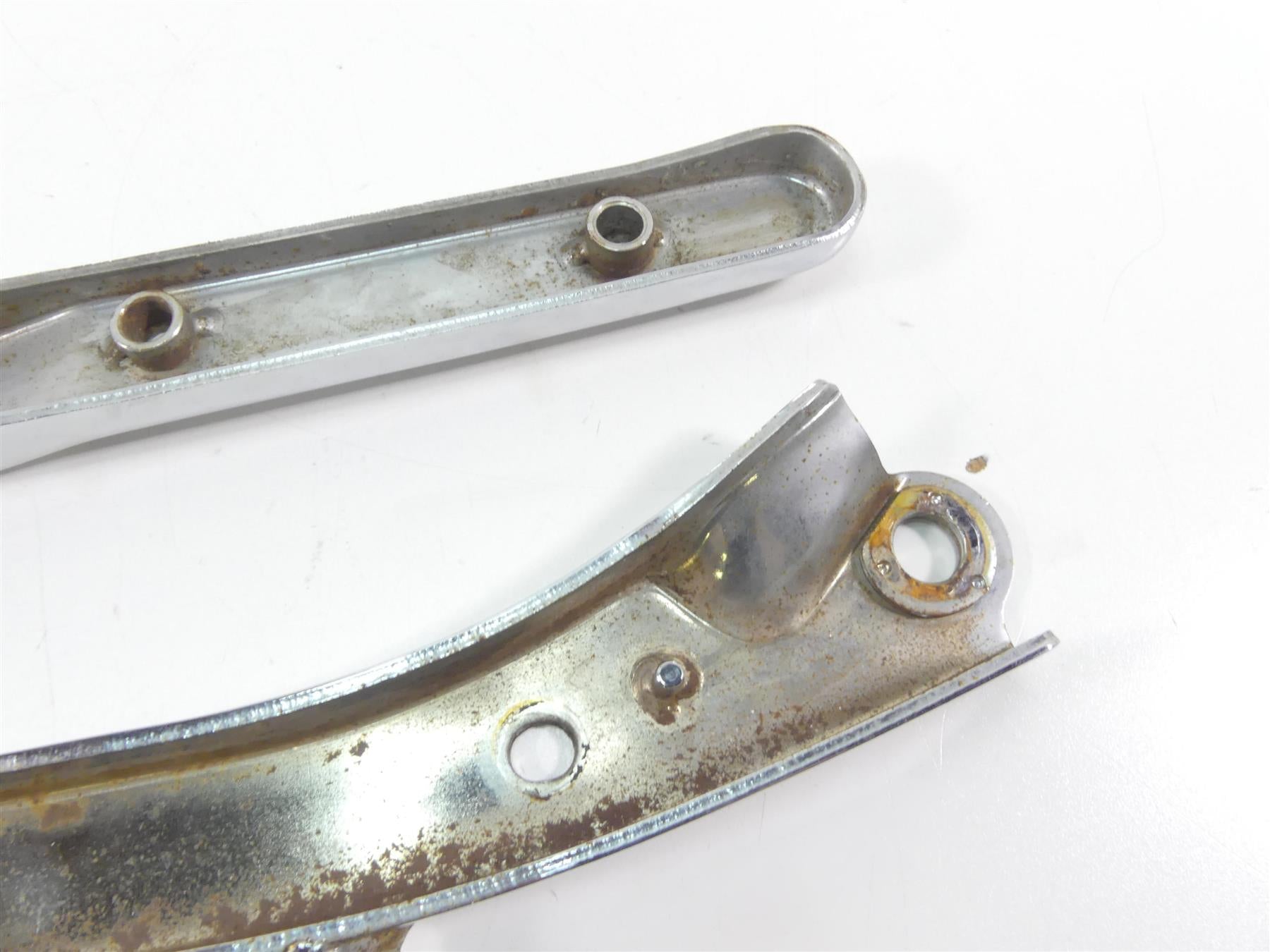 1998 Honda Shadow VT1100T Rear Fender Support Chrome Struts 77330-MBC-000 {{ shop.shopifyCountryName }} - Mototech271