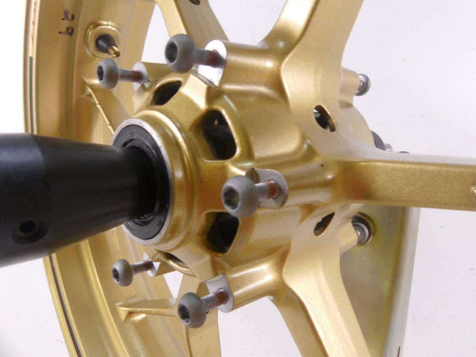 2014 Honda CBR1000 SP Fireblade Straight Front Wheel Rim 17x3.5 44650-MGP-306ZA {{ shop.shopifyCountryName }} - Mototech271