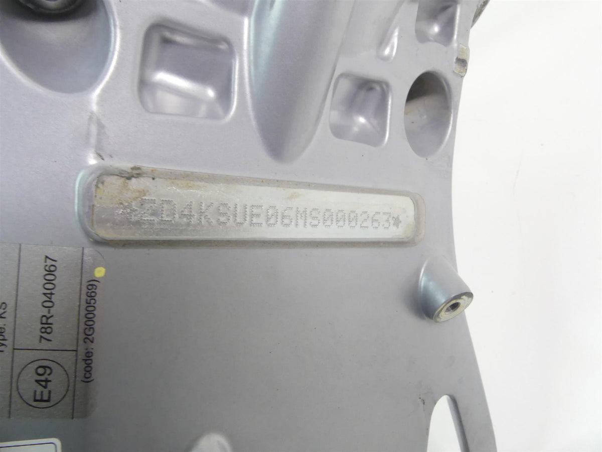 2021 Aprilia Tuono 660 RS660 Straight Main Frame Chassis With Clear Salvage Texas Title - 2B006475 {{ shop.shopifyCountryName }} - Mototech271