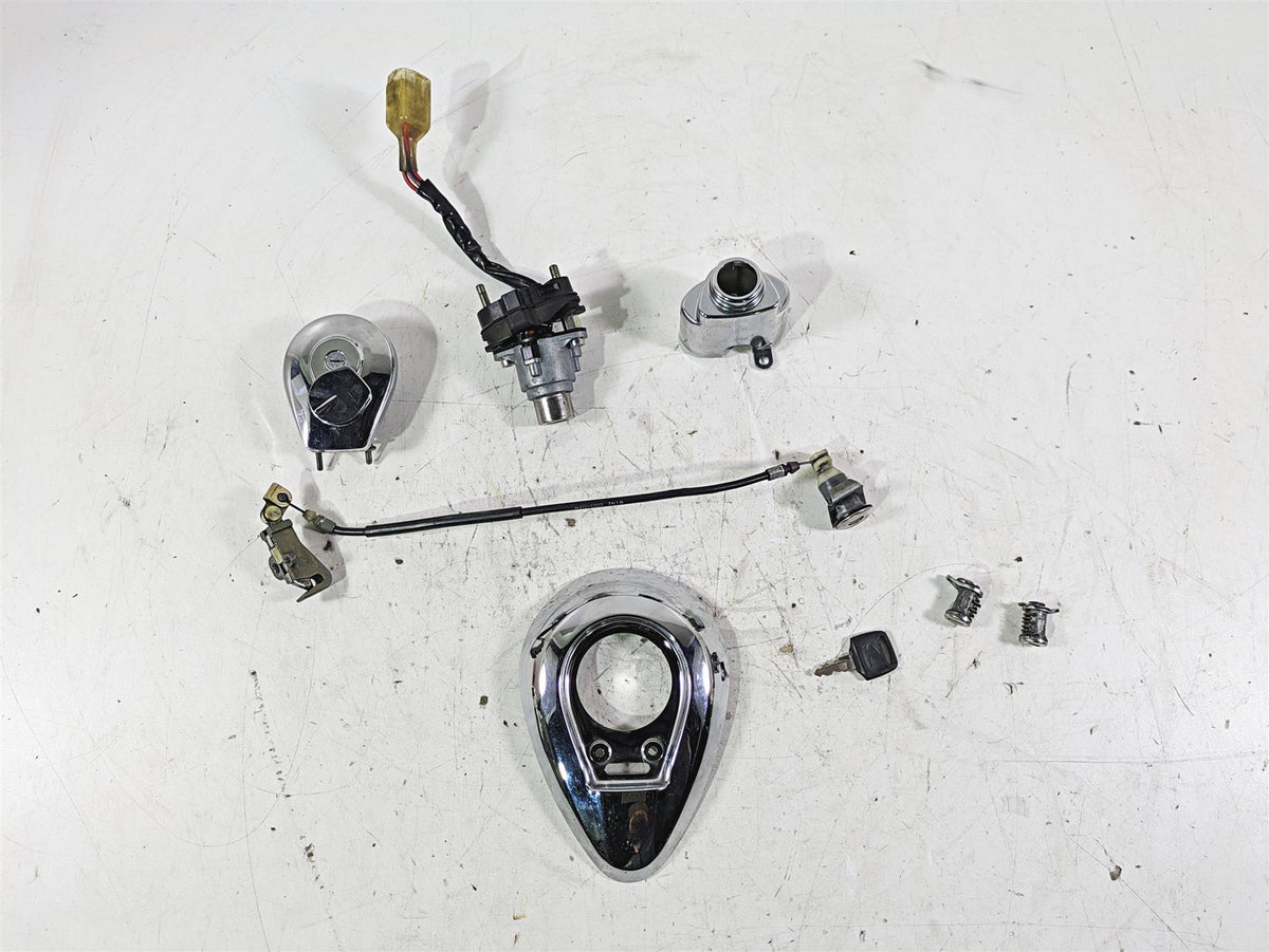 1998 Honda GL1500 Valkyrie Tour Ignition Switch Key Lock Set 35010-MZ0-700 {{ shop.shopifyCountryName }} - Mototech271