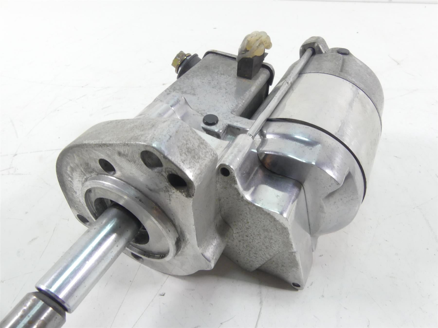2001 Indian Centennial Scout Aluminum Polished Engine Starter Motor 94-090 {{ shop.shopifyCountryName }} - Mototech271