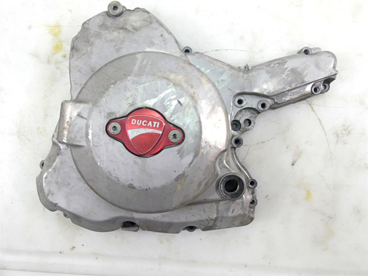 2012 Ducati Monster 1100 EVO Left Side Stator Case Cover -Read 24230791C {{ shop.shopifyCountryName }} - Mototech271