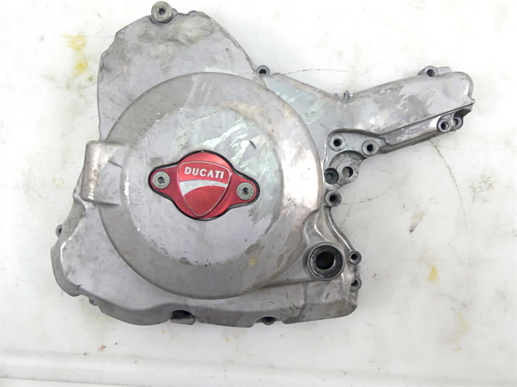 2012 Ducati Monster 1100 EVO Left Side Stator Case Cover -Read 24230791C {{ shop.shopifyCountryName }} - Mototech271