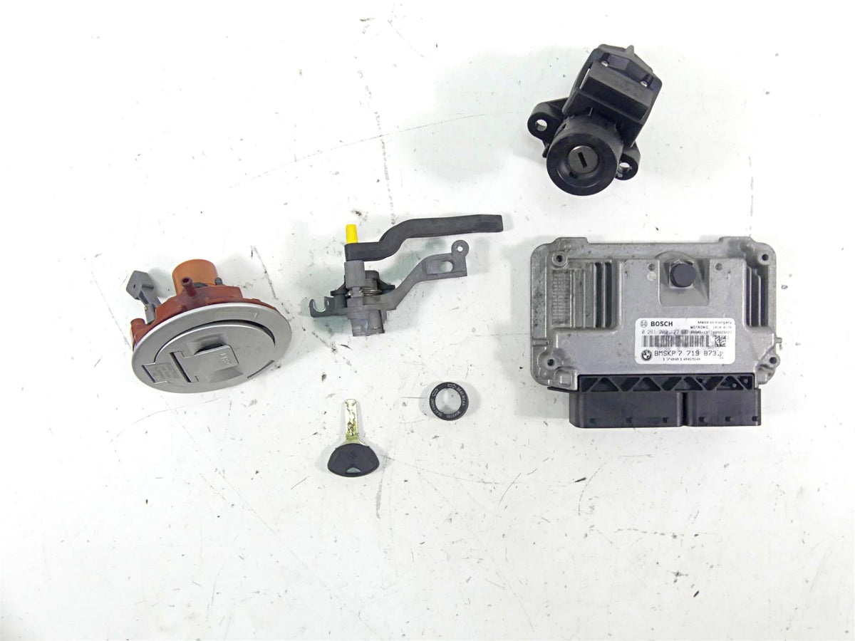 2009 BMW R1200 GS K25 Cdi Ecu Ecm Engine Control Ignition Switch Key Set 7719873 {{ shop.shopifyCountryName }} - Mototech271