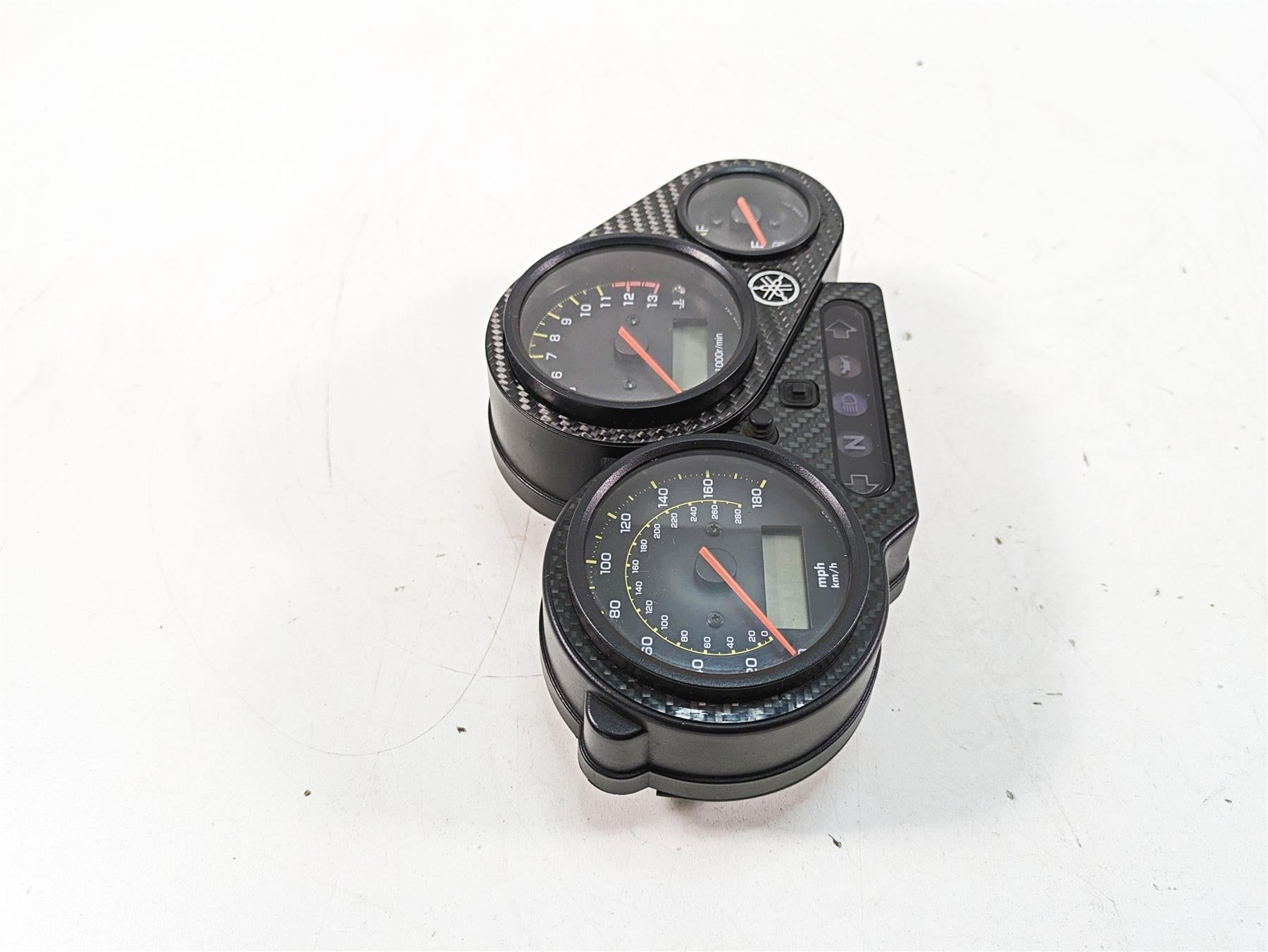 2002 Yamaha FZ1 FZS1000 Fazer Speedometer Gauges Instrument 11k 5LV-83570-10-00 {{ shop.shopifyCountryName }} - Mototech271