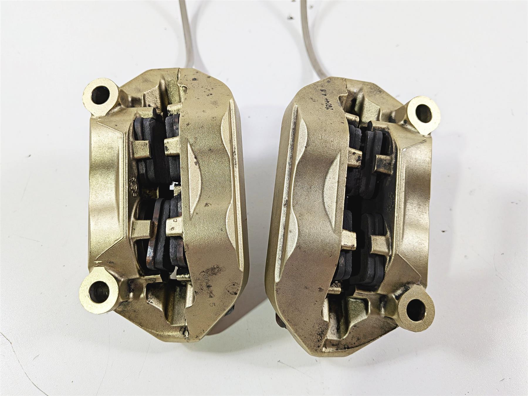 2008 Aprilia RSVR 1000 Factory Front Brembo Brake Caliper Golden 100mm AP8133590 {{ shop.shopifyCountryName }} - Mototech271