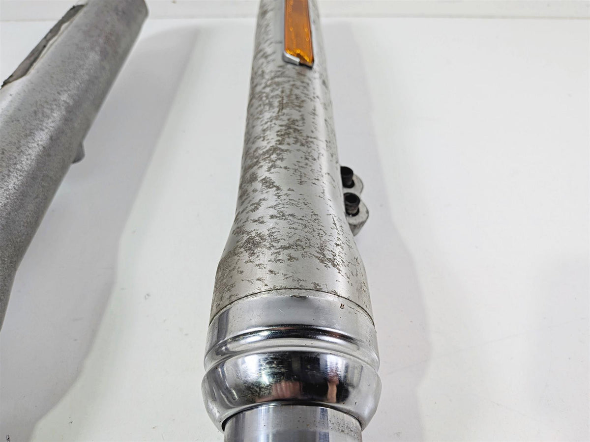 2007 Harley Dyna FXDB Street Bob Straight Front Fork Leg Set - Read 45947-06A {{ shop.shopifyCountryName }} - Mototech271
