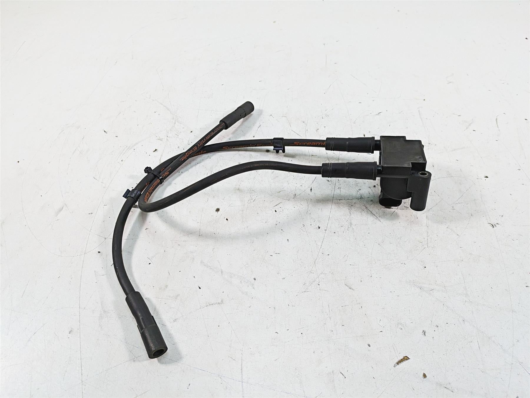 2008 Harley FLHTCU Electra Glide Ignition Coil Wires Plugs Set 31696-07A {{ shop.shopifyCountryName }} - Mototech271