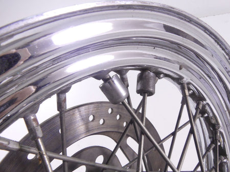 2002 Harley FLSTCI Softail Heritage Straight Rear Spoke Wheel Rim 16x3 43085-97 {{ shop.shopifyCountryName }} - Mototech271