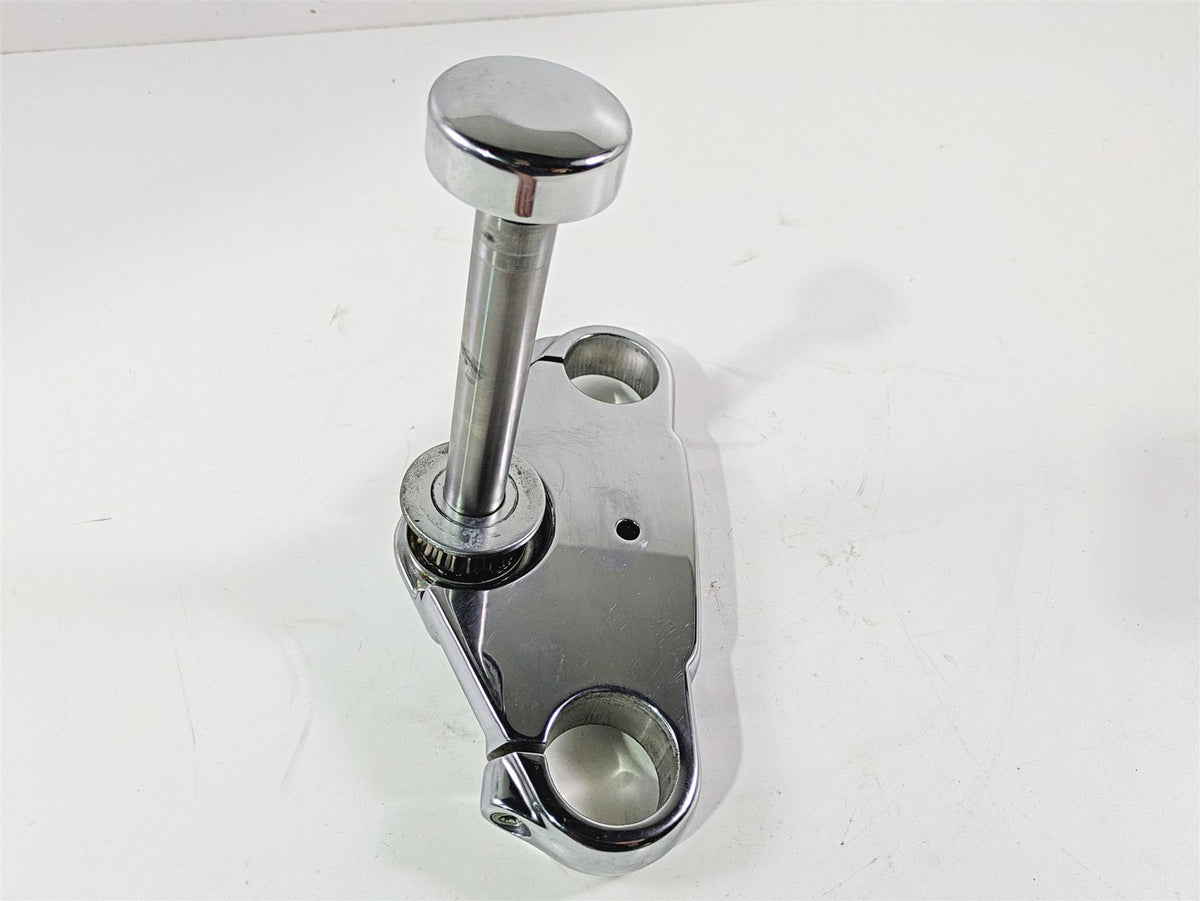 2008 Harley FXCWC Softail Rocker Lower Triple Tree Steering Clamp 46638-08 {{ shop.shopifyCountryName }} - Mototech271