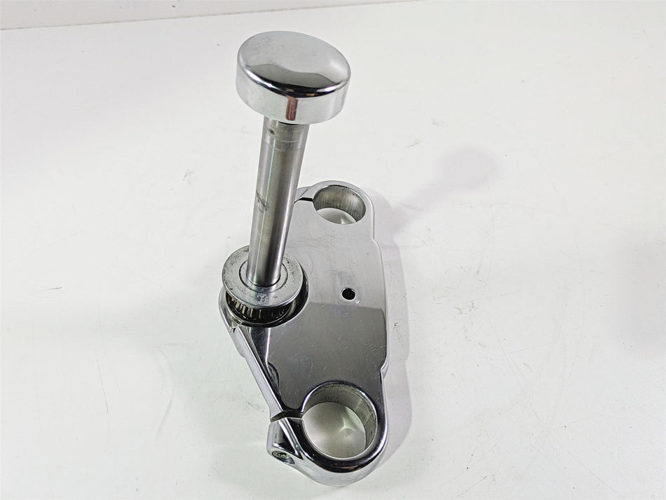 2008 Harley FXCWC Softail Rocker Lower Triple Tree Steering Clamp 46638-08 {{ shop.shopifyCountryName }} - Mototech271