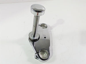 2008 Harley FXCWC Softail Rocker Lower Triple Tree Steering Clamp 46638-08
