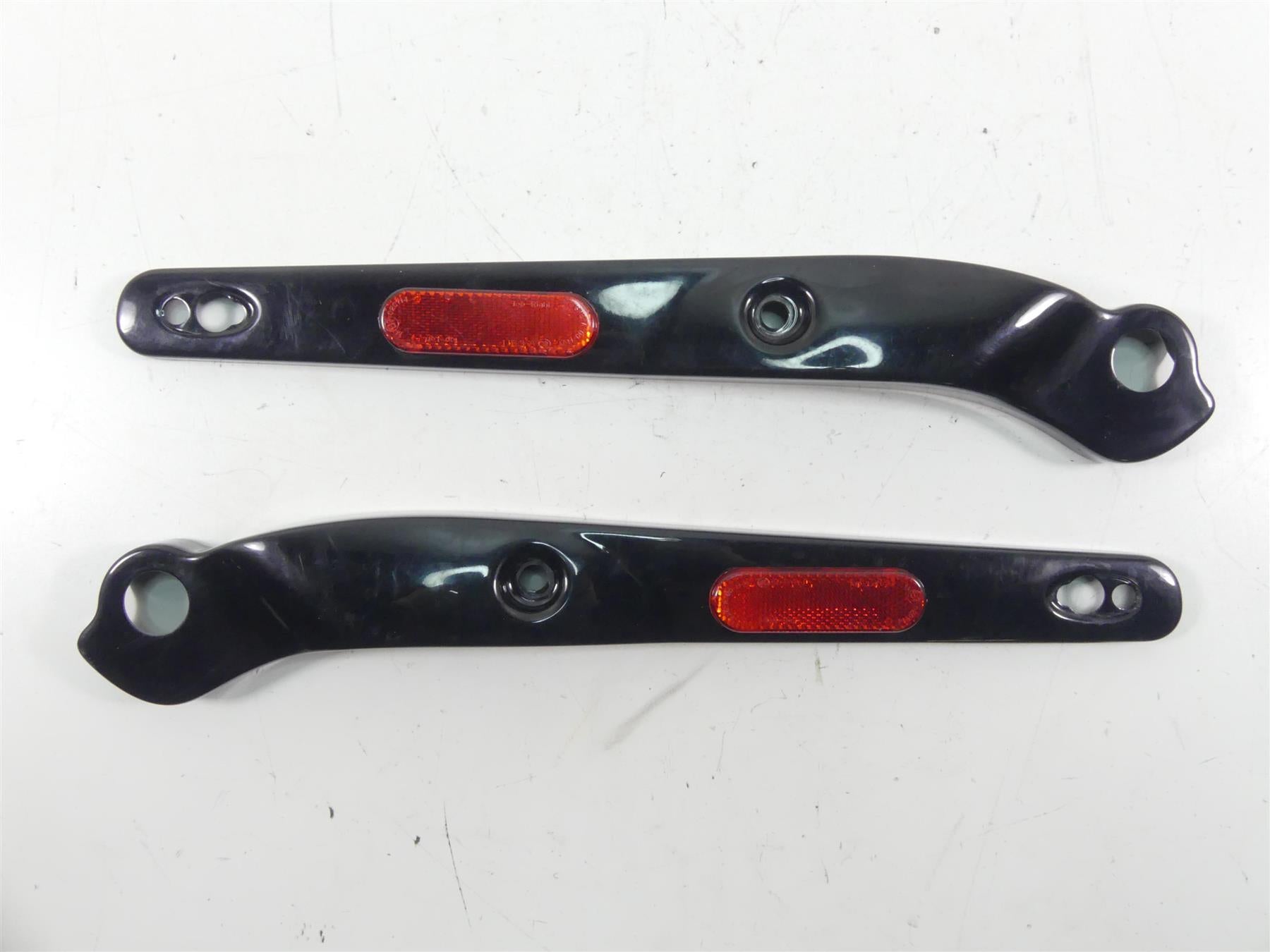 2010 Harley FXDWG Dyna Wide Glide Black Fender Struts Braces 59459-10 59461-10 | Mototech271