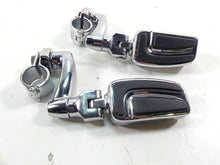 Load image into Gallery viewer, 2007 Harley Touring FLHRSE CVO Road King Airflow Chrome Highway Peg Set 50500435
