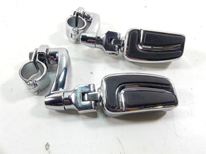 2007 Harley Touring FLHRSE CVO Road King Airflow Chrome Highway Peg Set 50500435