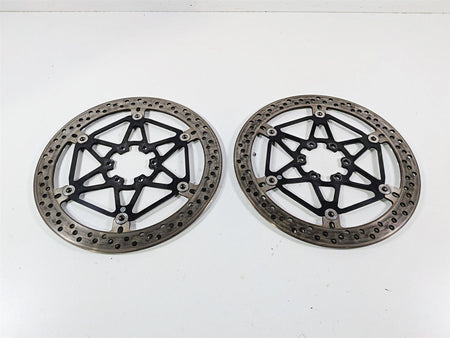 2018 Aprilia RSV4 RR Brembo Front Brake Disc Rotor Set 330mm 2B001135 2B001136 {{ shop.shopifyCountryName }} - Mototech271