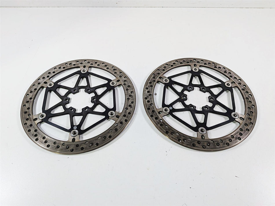 2018 Aprilia RSV4 RR Brembo Front Brake Disc Rotor Set 330mm 2B001135 2B001136 {{ shop.shopifyCountryName }} - Mototech271