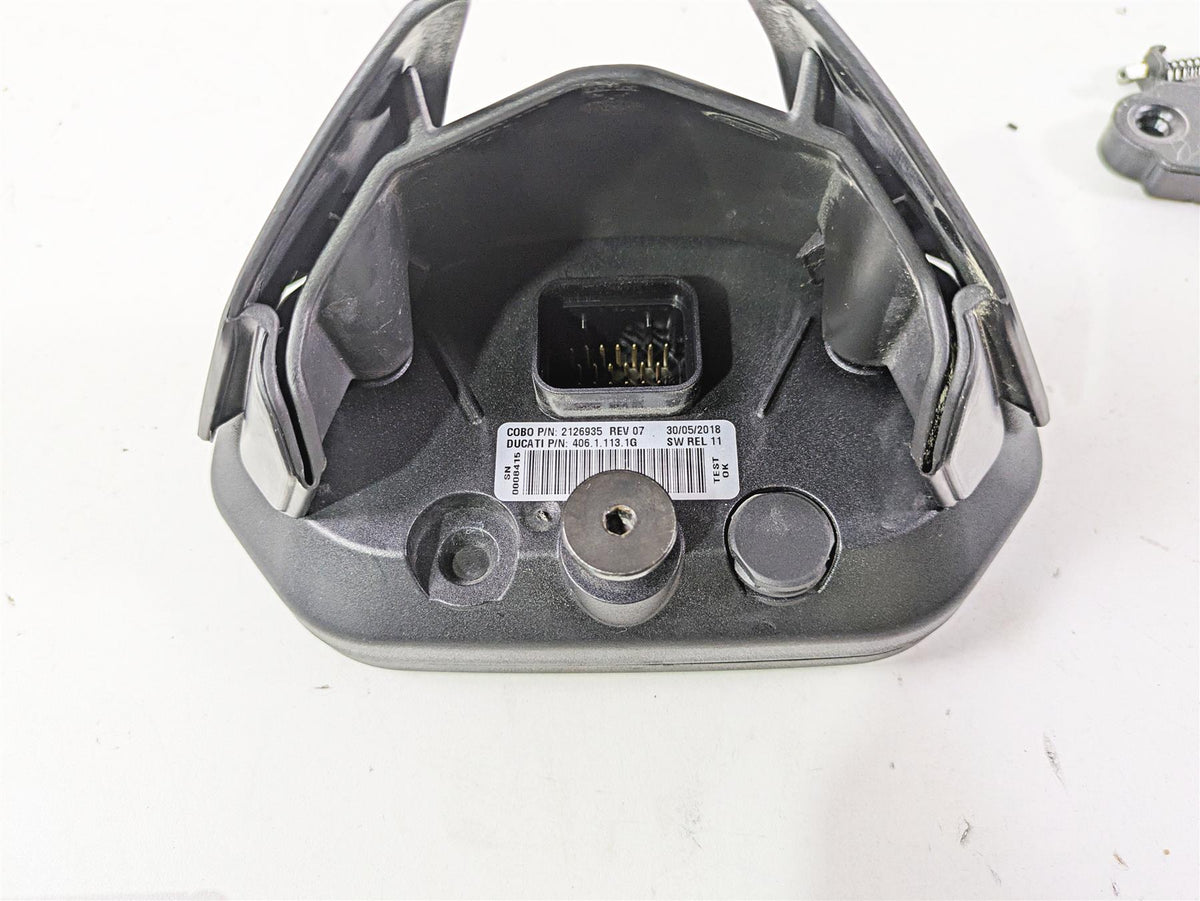 2016 Ducati Monster 1200 S Cdi Ecm Bbox Speedo Ignition Switch Key 7K 28642331A {{ shop.shopifyCountryName }} - Mototech271