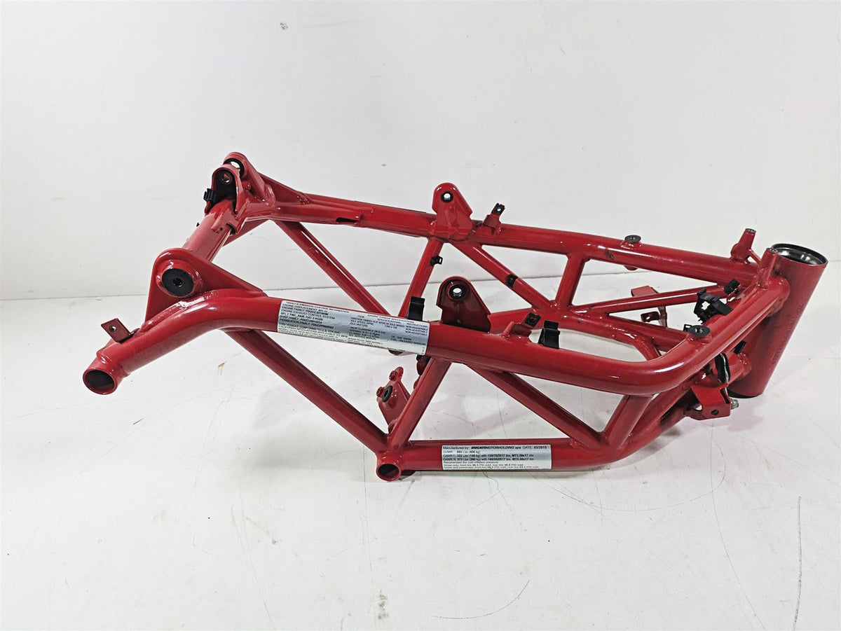 2015 Ducati Hypermotard 821 SP Straight Main Frame Chassis 470P7141EA {{ shop.shopifyCountryName }} - Mototech271