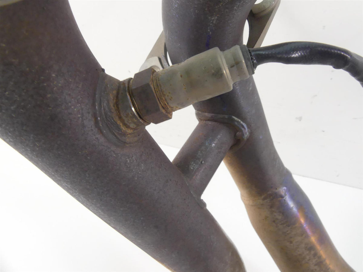 2021 Aprilia Tuono 660 RS 660 Oem Exhaust Header Chamber Manifold 2B005290 {{ shop.shopifyCountryName }} - Mototech271