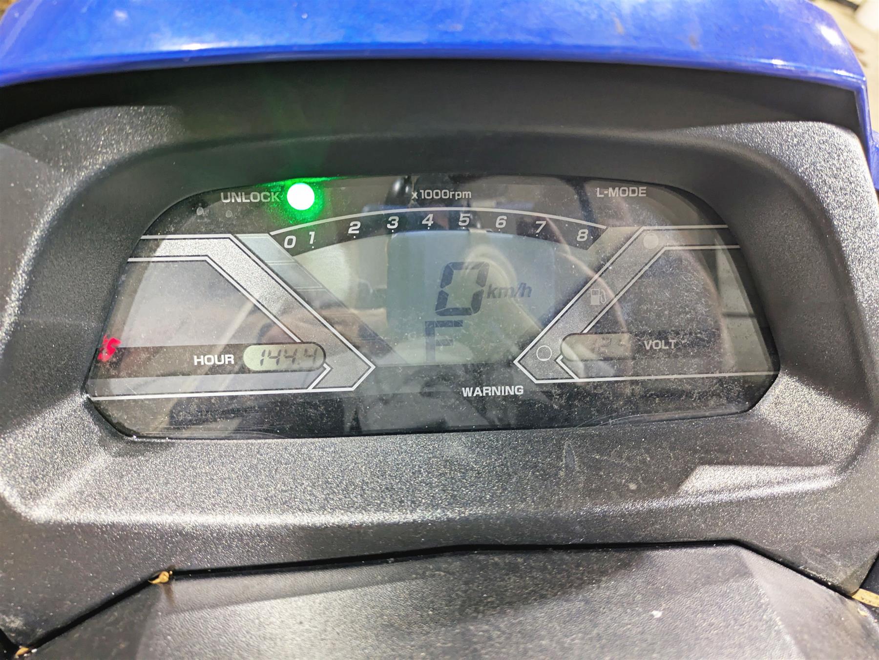 2019 Yamaha VX Cruiser HO 1800 Speedometer Gauges Instrument 144h F2X-6820A-01 {{ shop.shopifyCountryName }} - Mototech271