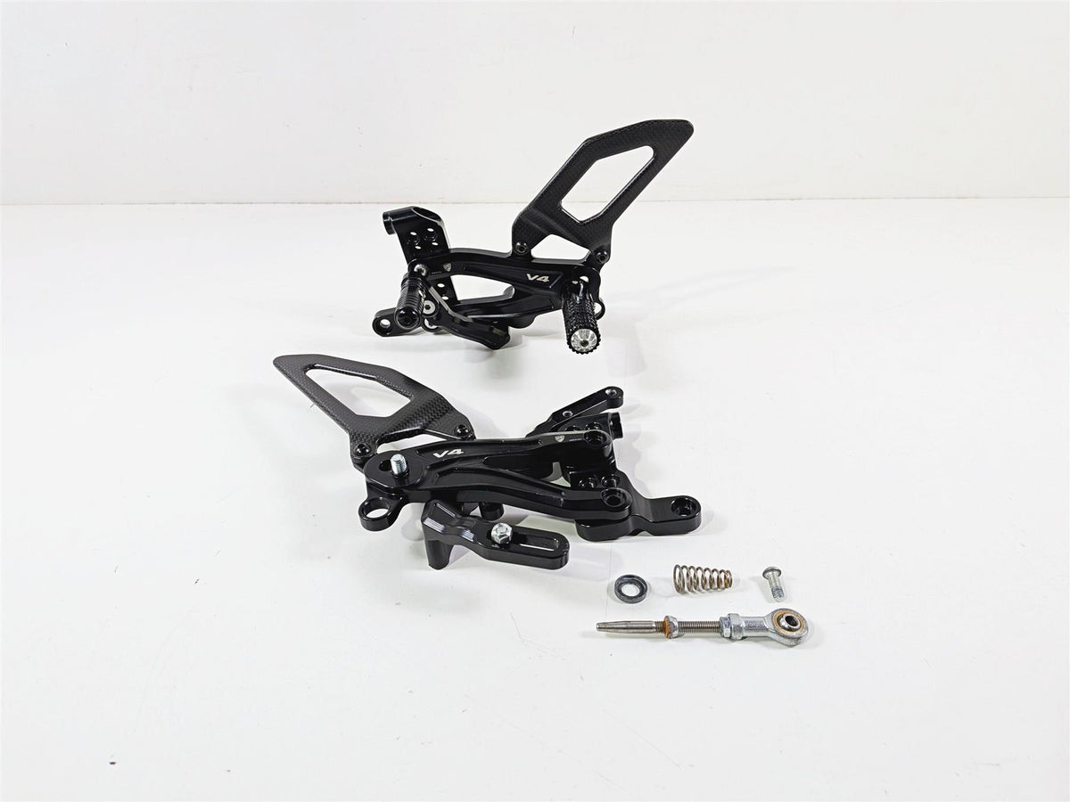 2022 Ducati Panigale V4 S V4S CNC Racing Rearset Foot Peg Set -Read PE408BR-Mototech271