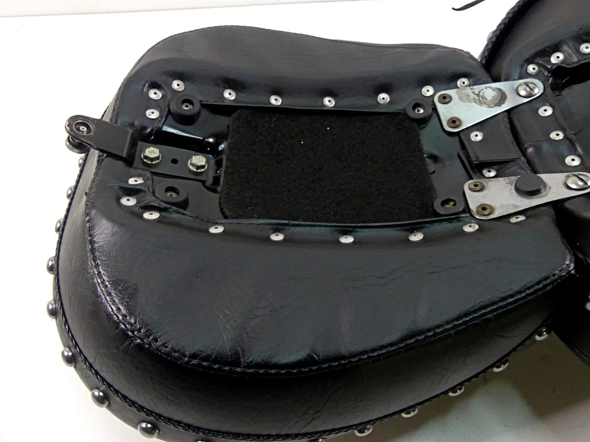 2002 Harley FLSTCI Softail Heritage Mustang 17" Wide Studded Seat Set 75094 {{ shop.shopifyCountryName }} - Mototech271