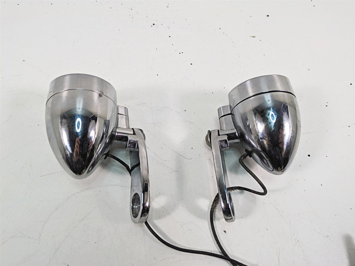 2000 Harley FXSTS Softail Springer Aftermarket Front Spot Light Set - Read {{ shop.shopifyCountryName }} - Mototech271