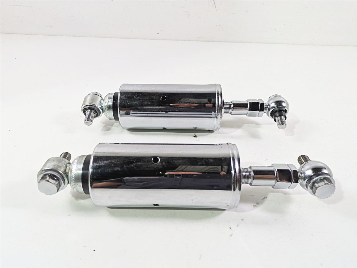 2008 Ultima Motorcycles Fat Bastard Chrome Adjustable Rear Shock Damper Set {{ shop.shopifyCountryName }} - Mototech271