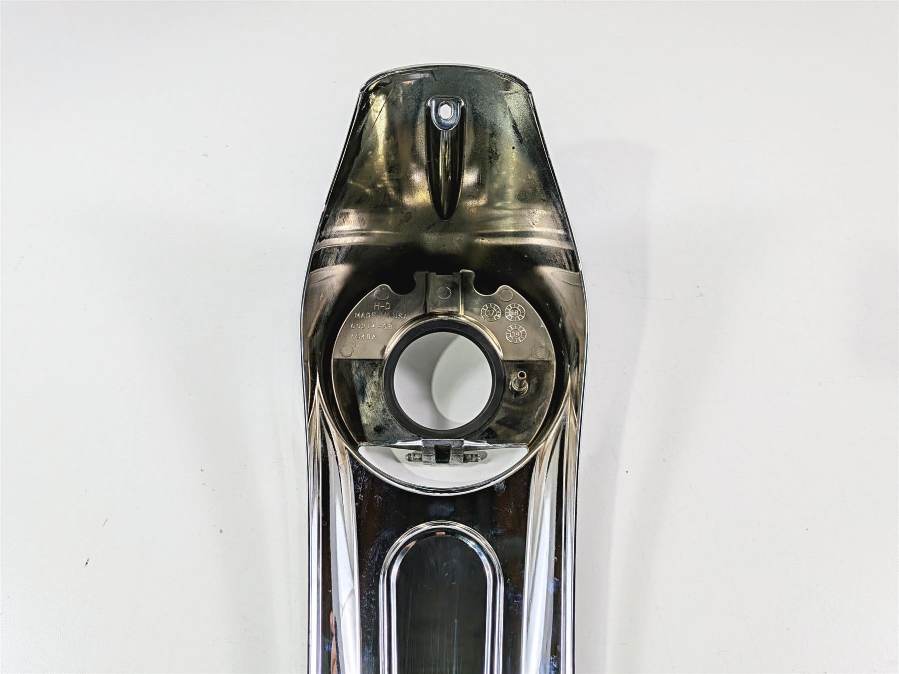 2017 Harley Touring FLHXS Street Glide Fuel Gas Tank Cover Dash Chrome 69214-08 {{ shop.shopifyCountryName }} - Mototech271