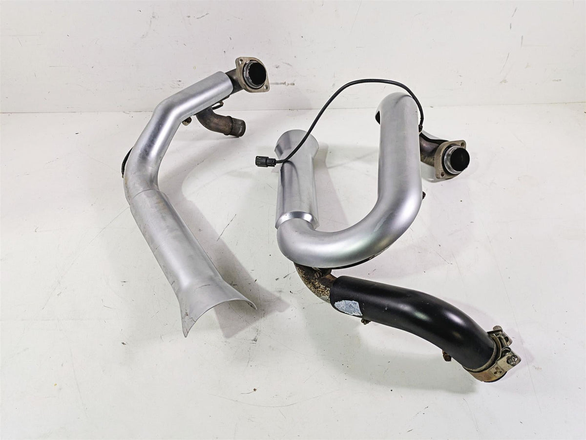 2013 Harley VRSCF Muscle Rod Stock Header Manifold Heatshield Set 65600069 {{ shop.shopifyCountryName }} - Mototech271