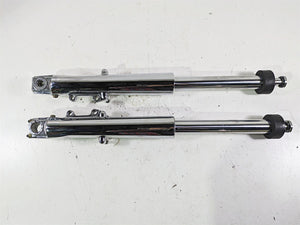 2003 Harley Touring FLHTCUI 100TH E-Glide Chrome Front Fork Set 41mm 46495-02A | Mototech271