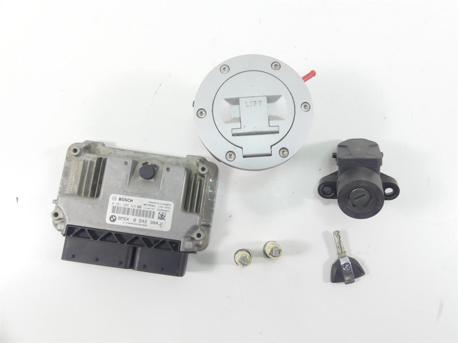 2013 BMW R1200GS GSW K50 Cdi Ecm Ecu Ignition Switch Key Lock Set 8542304 {{ shop.shopifyCountryName }} - Mototech271