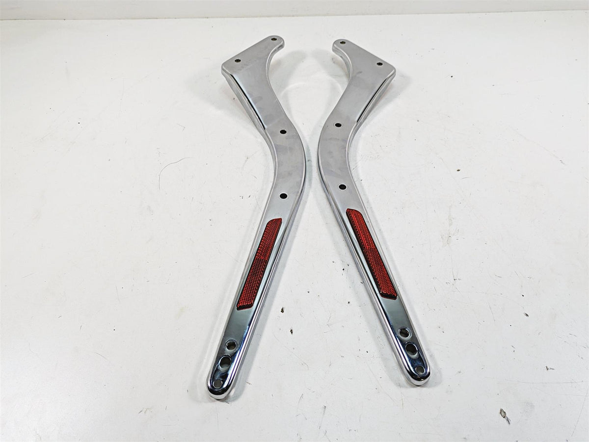 2006 Harley Softail FXSTSI Springer Rear Frame Fender Chrome Braces 60146-06A {{ shop.shopifyCountryName }} - Mototech271
