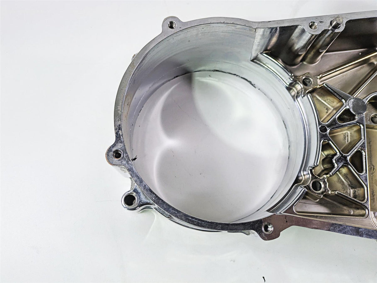 2002 Big Dog Pitbull Chrome Inner Primary Drive Clutch Cover {{ shop.shopifyCountryName }} - Mototech271