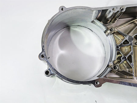 2002 Big Dog Pitbull Chrome Inner Primary Drive Clutch Cover {{ shop.shopifyCountryName }} - Mototech271